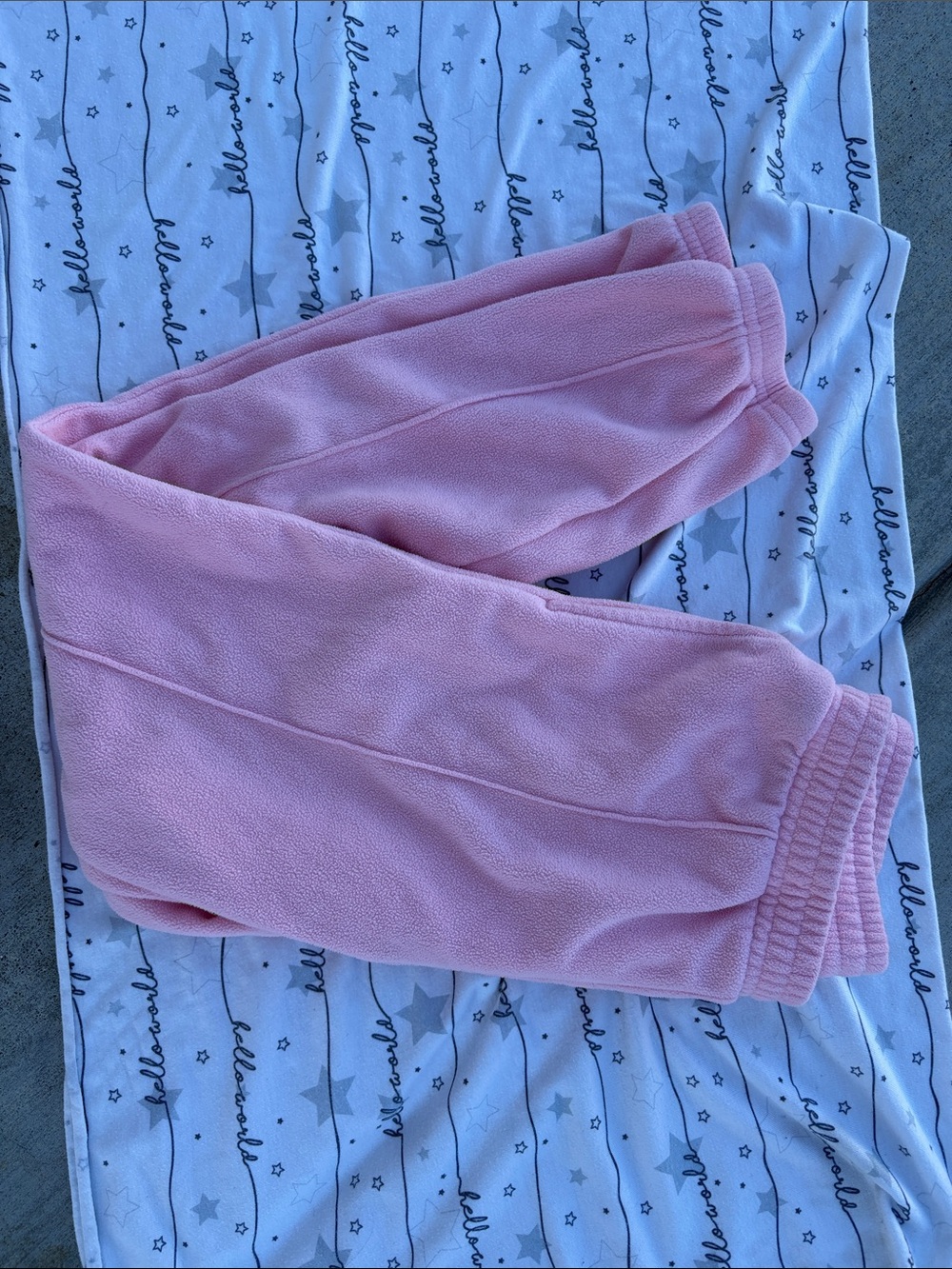 Xersion Pink Fleece Jogger Pants for Kids